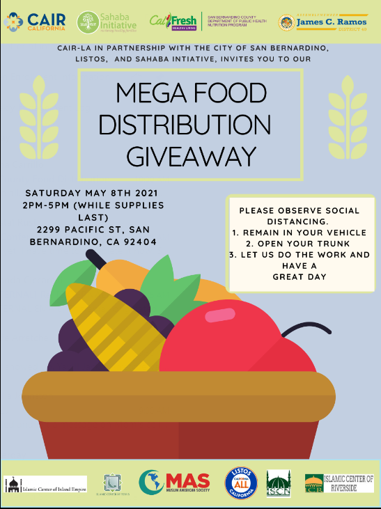 Mega Food Distribution Giveaway