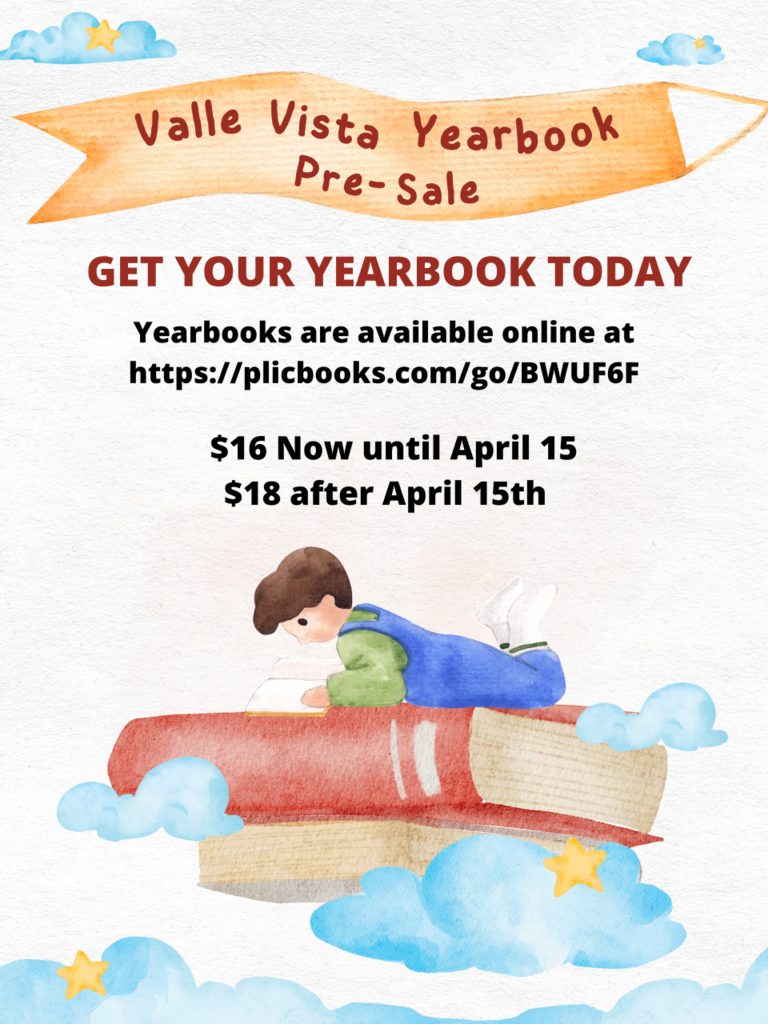 VV Yearbook Flyer
